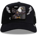 svart-trucker-keps-orn-wings-free-the-farm-fran-goorin-bros