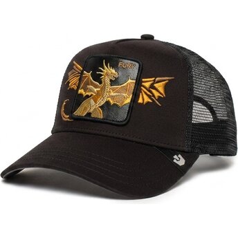 Svart trucker-keps drake Wings Fury The Farm från Goorin Bros.
