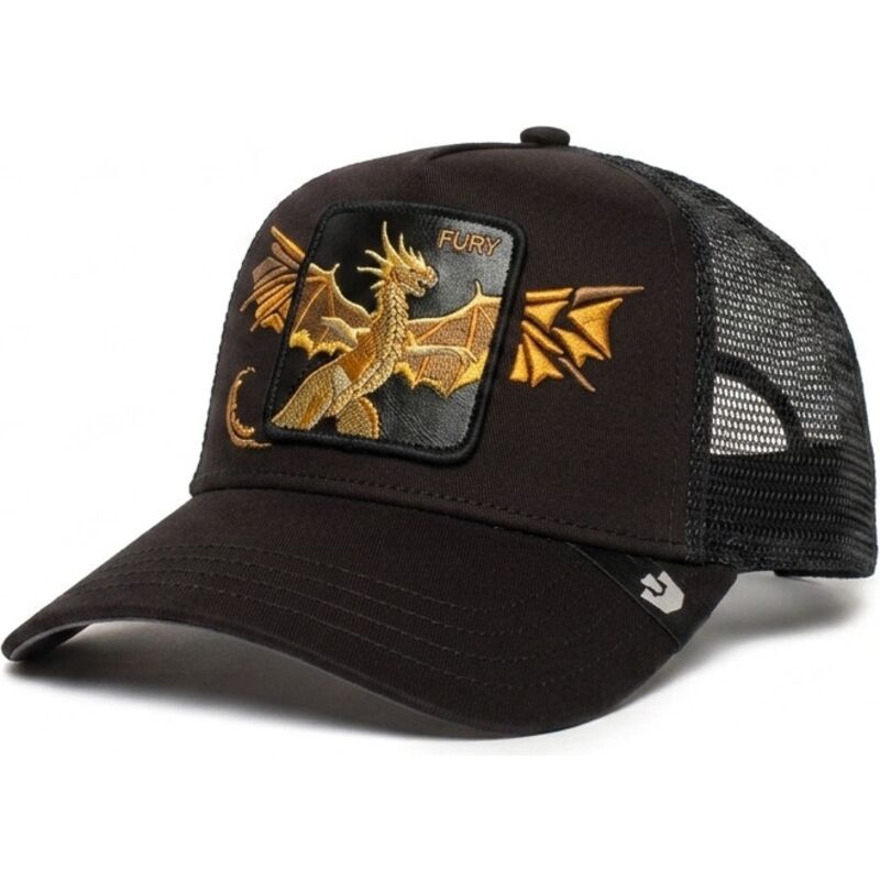 svart-trucker-keps-drake-wings-fury-the-farm-fran-goorin-bros