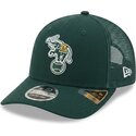 gron-trucker-keps-9seventy-stretch-snap-evergreen-oakland-athletics-mlb-fran-new-era