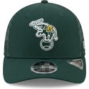 gron-trucker-keps-9seventy-stretch-snap-evergreen-oakland-athletics-mlb-fran-new-era