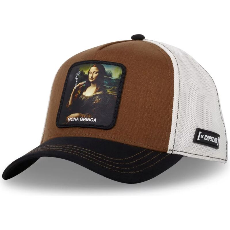 gorra-trucker-brun-mona-lisa-art-mona-mona-gringa-famous-fran-capslab