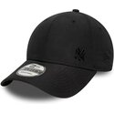 svart-bojd-justerbar-keps-9forty-tonal-flawless-fran-new-york-yankees-mlb-av-new-era