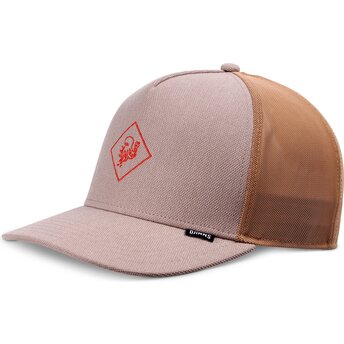 Brun trucker-keps HFT FineFine från Djinns