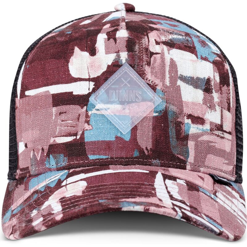 rod-och-bla-trucker-keps-hft-patternabstract-fran-djinns
