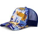 keps-trucker-bla-och-brun-hft-patternabstract-fran-djinns