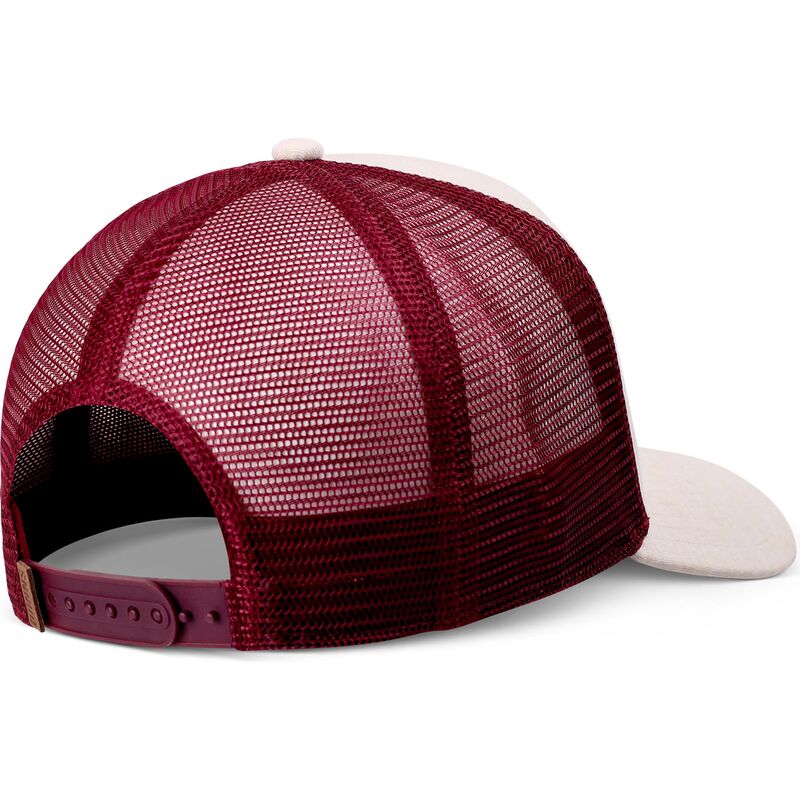 beige-och-rod-trucker-keps-hft-colourmelange-fran-djinns