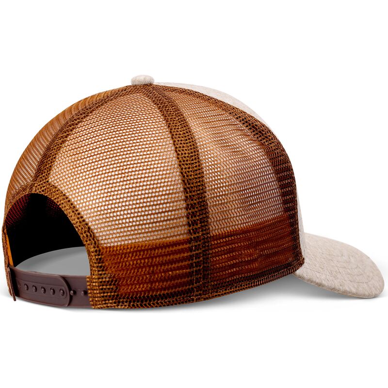 keps-trucker-beige-och-brun-hft-colourmelange-fran-djinns
