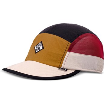 Justerbar mångfärgad flat cap Soft MoBeSea Chestnut från Djinns