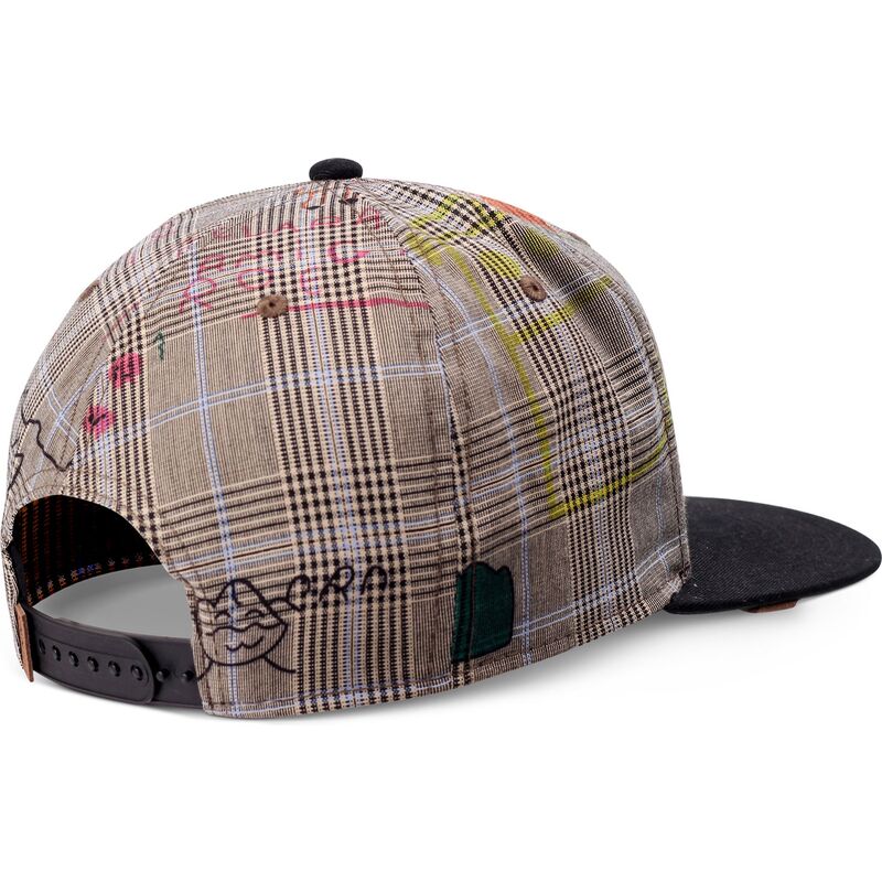 gra-och-svart-platt-snapback-keps-crinklecheck-fran-djinns