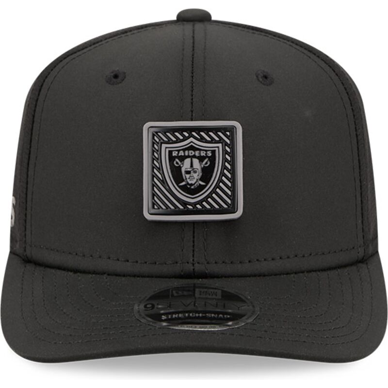 kepsar-curva-svart-snapback-9seventy-stretch-snap-training-pack-2026-fran-las-vegas-raiders-nfl-av-new-era