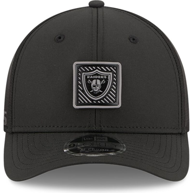 svart-bojd-keps-snapback-9forty-m-crown-training-pack-2026-fran-las-vegas-raiders-nfl-av-new-era
