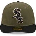 gron-bojd-keps-justerbar-59fifty-pre-curved-american-herringbone-fran-chicago-white-sox-mlb-av-new-era