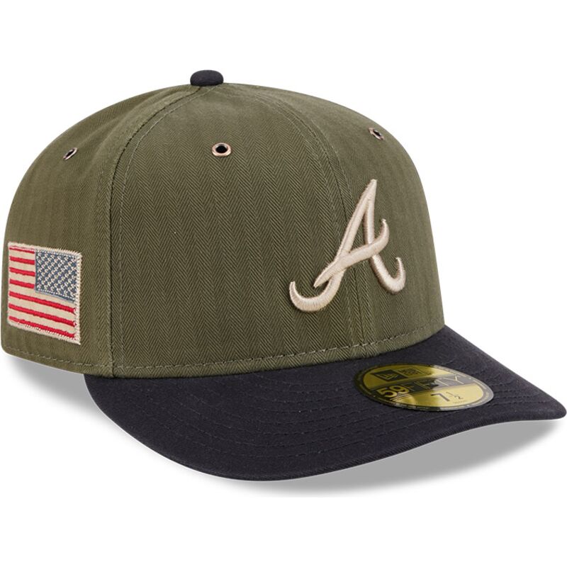 gron-bojd-keps-justerbar-59fifty-pre-curved-american-herringbone-fran-atlanta-braves-mlb-av-new-era