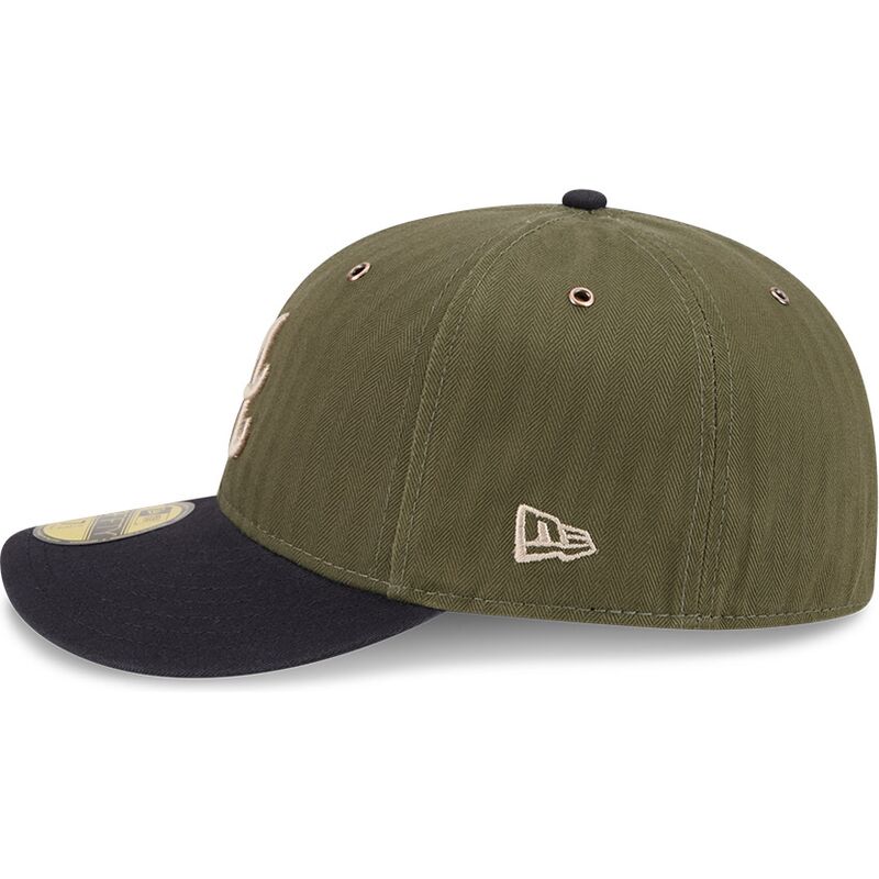gron-bojd-keps-justerbar-59fifty-pre-curved-american-herringbone-fran-atlanta-braves-mlb-av-new-era