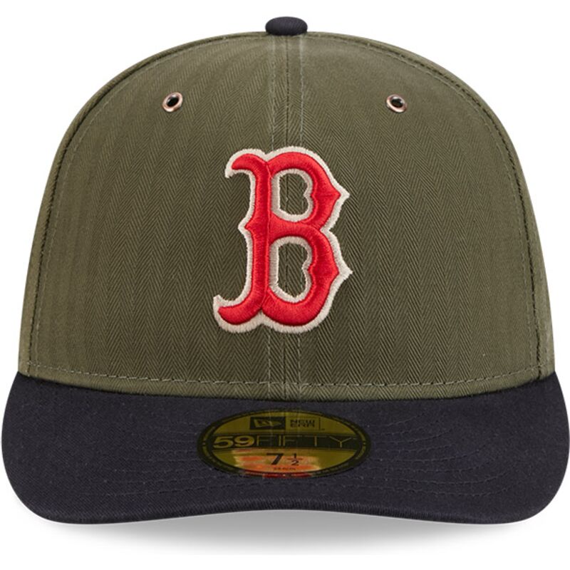 gron-bojd-keps-justerbar-59fifty-pre-curved-american-herringbone-fran-boston-red-sox-mlb-av-new-era