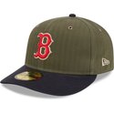 gron-bojd-keps-justerbar-59fifty-pre-curved-american-herringbone-fran-boston-red-sox-mlb-av-new-era