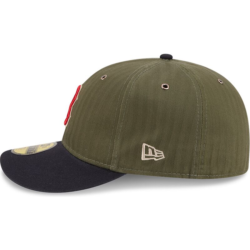 gron-bojd-keps-justerbar-59fifty-pre-curved-american-herringbone-fran-boston-red-sox-mlb-av-new-era