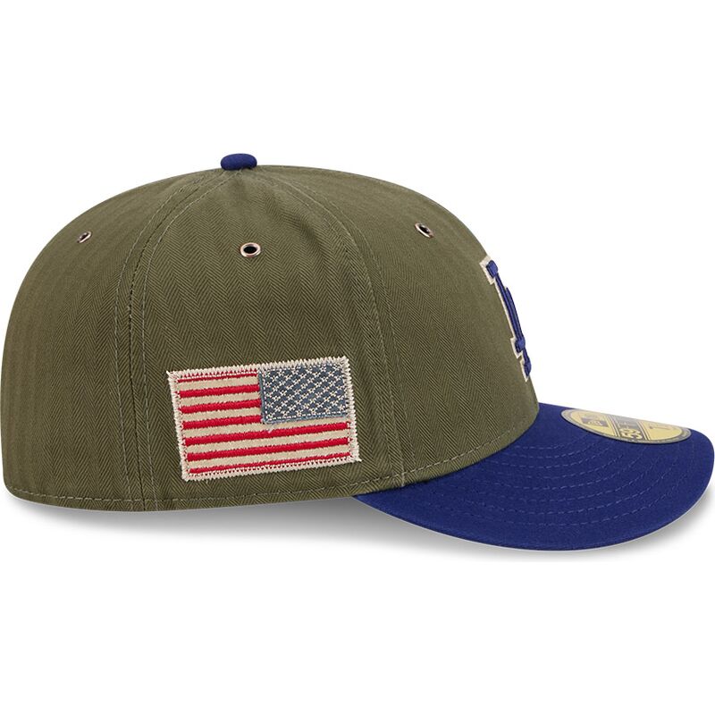 gron-bojd-keps-justerbar-59fifty-pre-curved-american-herringbone-los-angeles-dodgers-mlb-fran-new-era