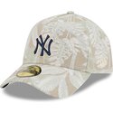bojd-beige-justerad-keps-59forty-a-frame-leafy-palm-fran-new-york-yankees-mlb-av-new-era
