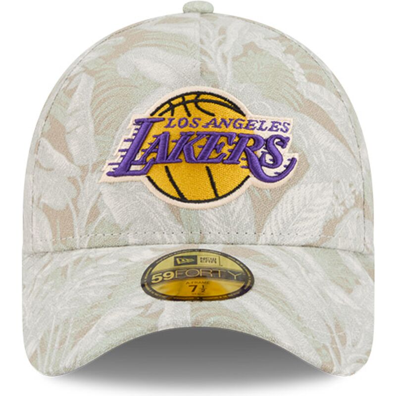 bojd-beige-justerad-keps-59forty-a-frame-leafy-palm-los-angeles-lakers-nba-fran-new-era