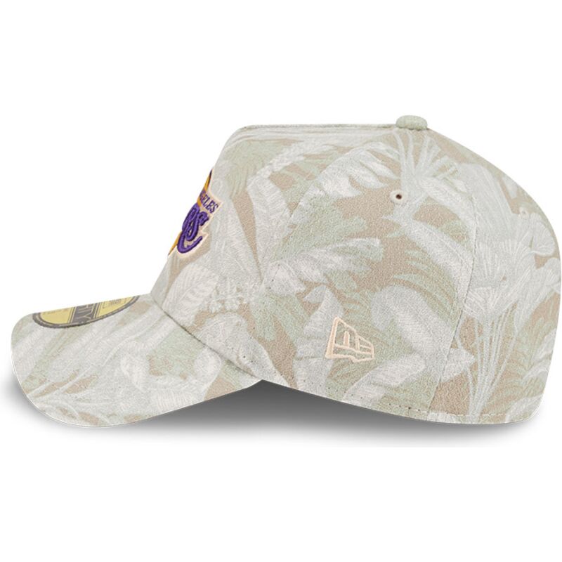 bojd-beige-justerad-keps-59forty-a-frame-leafy-palm-los-angeles-lakers-nba-fran-new-era