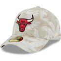 bojd-beige-justerad-keps-59forty-a-frame-leafy-palm-fran-chicago-bulls-nba-av-new-era