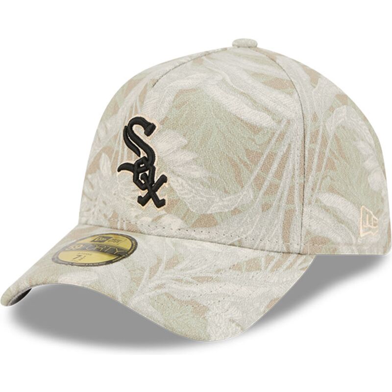 bojd-beige-justerad-keps-59forty-a-frame-leafy-palm-fran-chicago-white-sox-mlb-av-new-era