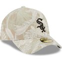bojd-beige-justerad-keps-59forty-a-frame-leafy-palm-fran-chicago-white-sox-mlb-av-new-era