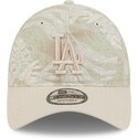 bojd-beige-justerbar-keps-9twenty-leafy-palm-fran-los-angeles-dodgers-mlb-av-new-era