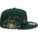 gron-platt-keps-justerad-59fifty-zodiac-fran-oakland-athletics-mlb-av-new-era