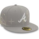 gorra-plana-gris-ajustada-59fifty-zodiac-de-atlanta-braves-mlb-de-new-era