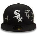 svart-platt-keps-justerad-59fifty-zodiac-fran-chicago-white-sox-mlb-av-new-era