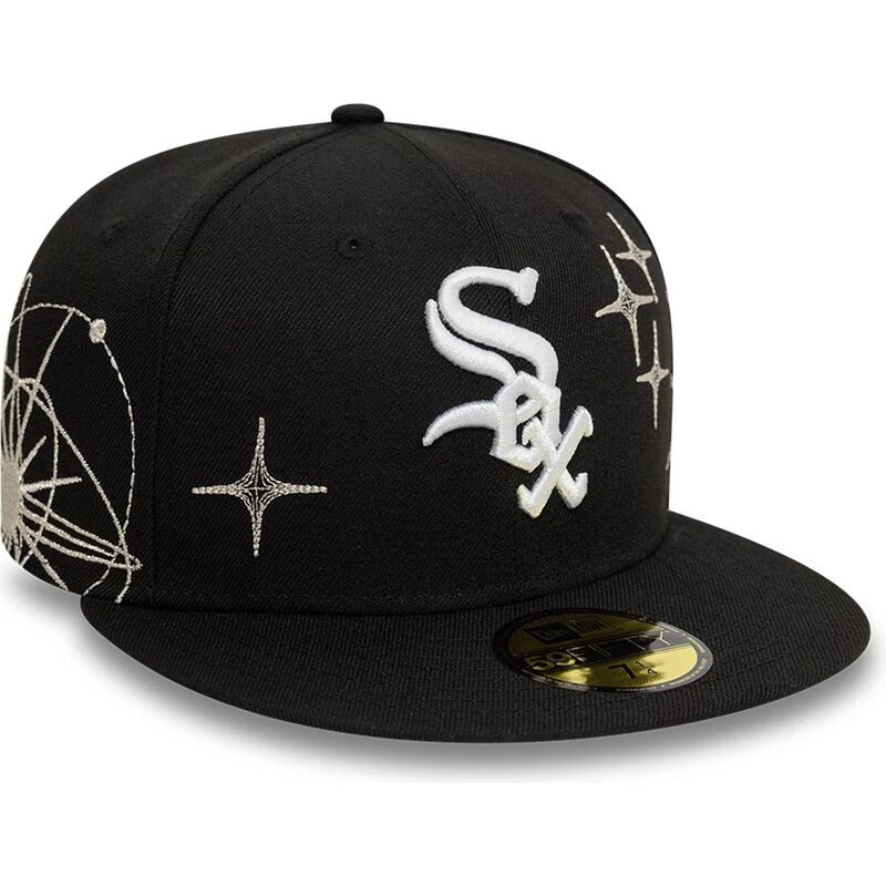 svart-platt-keps-justerad-59fifty-zodiac-fran-chicago-white-sox-mlb-av-new-era