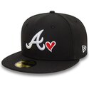 svart-platt-keps-justerad-59fifty-heart-icon-fran-atlanta-braves-mlb-av-new-era
