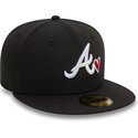 svart-platt-keps-justerad-59fifty-heart-icon-fran-atlanta-braves-mlb-av-new-era