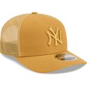ljusbrun-trucker-keps-9seventy-stretch-snap-color-pack-new-york-yankees-mlb-fran-new-era