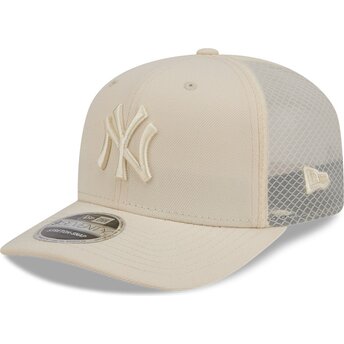 Keps trucker beige 9SEVENTY Stretch Snap Color Pack New York Yankees MLB från New Era