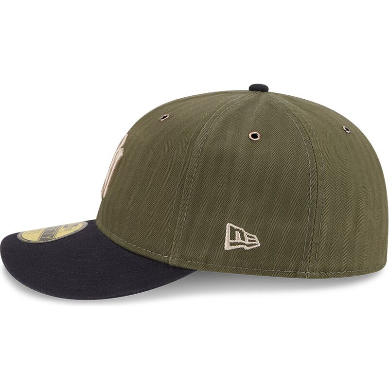 gron-bojd-keps-justerbar-59fifty-pre-curved-american-herringbone-fran-new-york-yankees-mlb-av-new-era