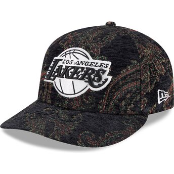 Böjd flerfärgad justerad keps 59FIFTY Pre-Curved Jacquard Chenille Los Angeles Lakers NBA från New Era