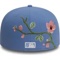gorra-plana-azul-ajustada-59fifty-floral-de-los-angeles-dodgers-mlb-de-new-era