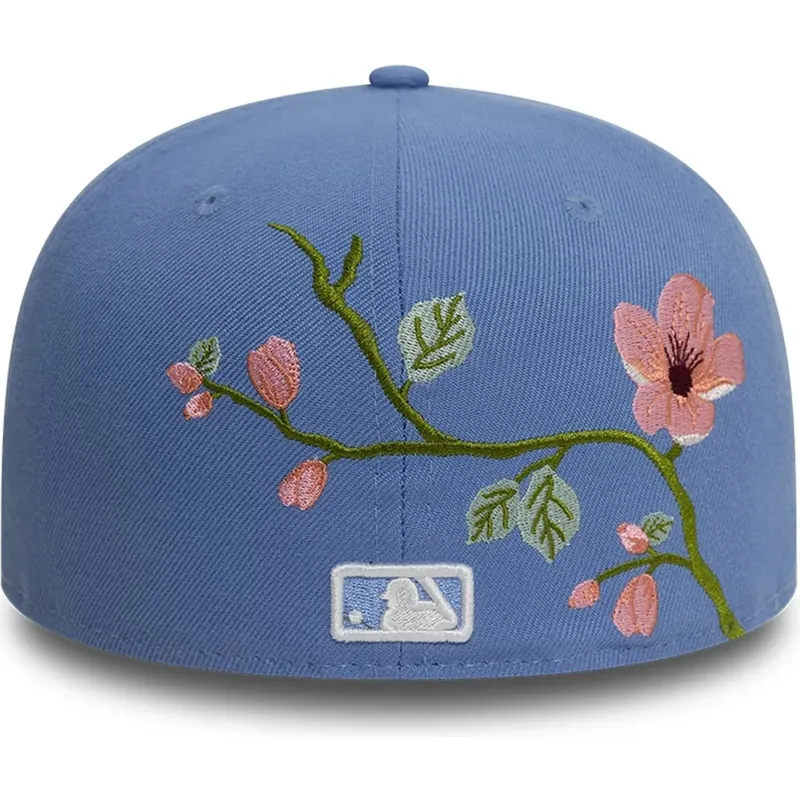bla-platt-keps-justerad-59fifty-floral-los-angeles-dodgers-mlb-fran-new-era