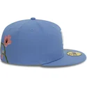 bla-platt-keps-justerad-59fifty-floral-los-angeles-dodgers-mlb-fran-new-era