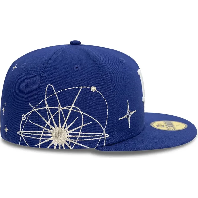 platt-bla-justerad-59fifty-zodiac-keps-fran-los-angeles-dodgers-mlb-av-new-era