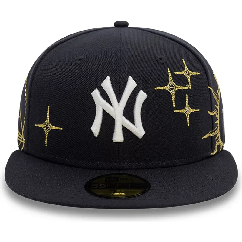 marinbla-platt-keps-justerad-59fifty-zodiac-fran-new-york-yankees-mlb-av-new-era