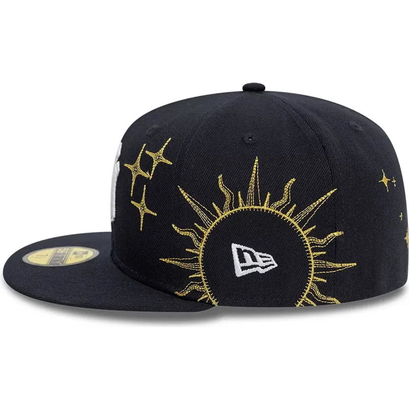 marinbla-platt-keps-justerad-59fifty-zodiac-fran-new-york-yankees-mlb-av-new-era