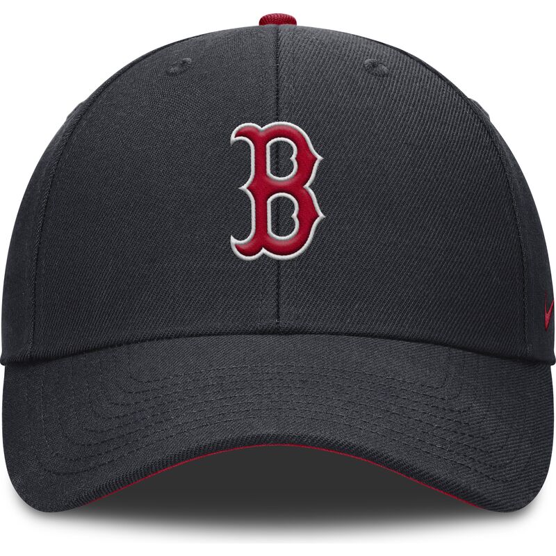 marinbla-bojd-justerbar-keps-for-barn-dri-fit-club-structured-fran-boston-red-sox-mlb-av-nike