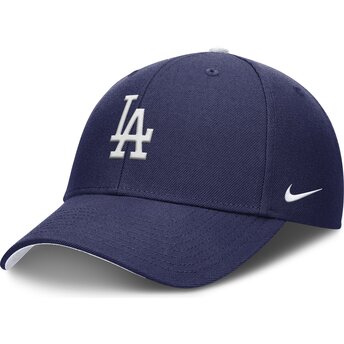 Blå böjd justerbar keps för barn Dri-Fit Club Structured från Los Angeles Dodgers MLB av Nike