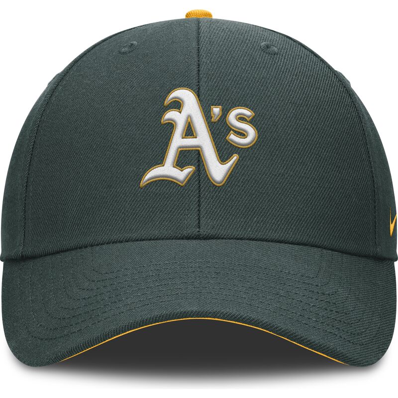 gron-bojd-justerbar-keps-for-barn-dri-fit-club-structured-fran-oakland-athletics-mlb-av-nike