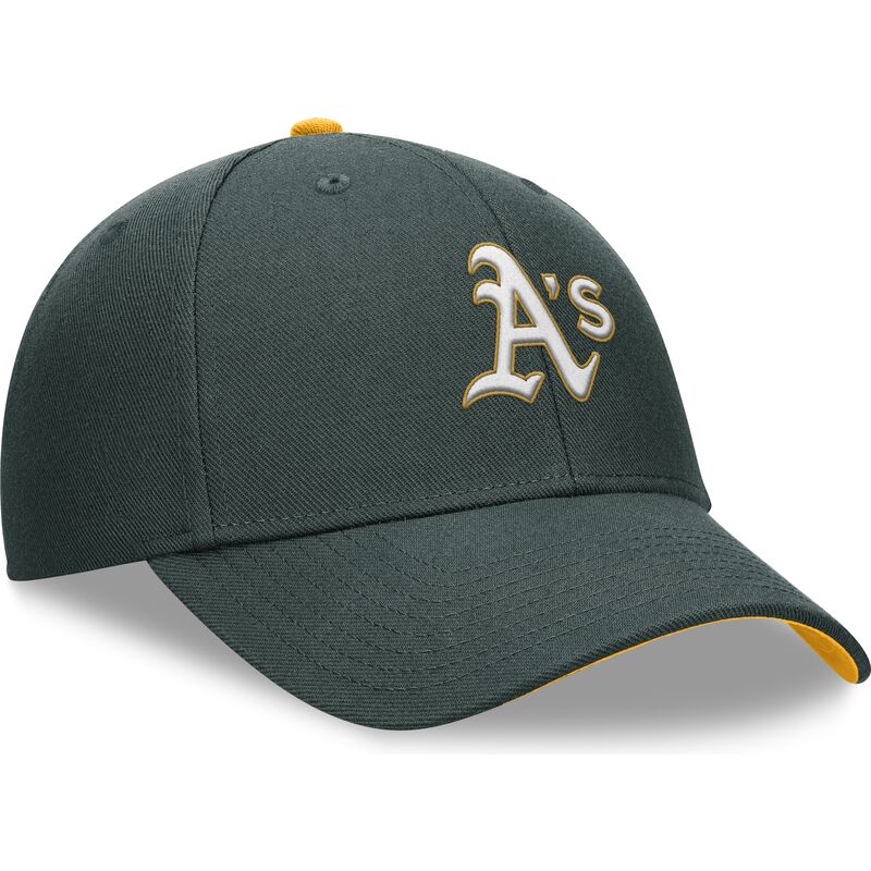 gron-bojd-justerbar-keps-for-barn-dri-fit-club-structured-fran-oakland-athletics-mlb-av-nike